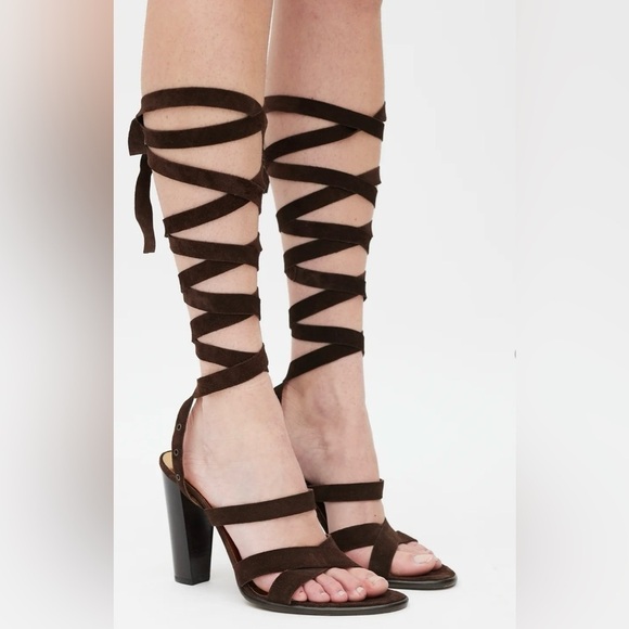Dolce & Gabbana Shoes - 2002 Dolce and Gabbana  Wrap Heels